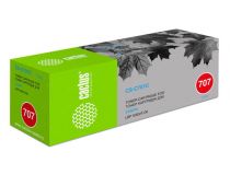 Тонер Картридж Cactus CS-C707C голубой (2000стр.) для Canon LBP-5000