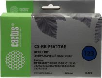 Заправочный комплект Cactus CS-RK-F6V17AE Black (2x30мл) для HP DJ 2130/1110/2132/3630/3632/3638