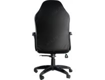  7024558 Кресло игровое Chairman Game 17 экопремиум чёрный/серый (экокожа)