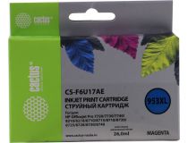 Картридж Cactus CS-F6U17AE (№953XL) Magenta для HP OfficeJet Pro 7720/30/40,8210/18,8710/15/18/20/25/28/30/40