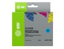 Картридж Cactus CS-C9428 (№85) Light Cyan для HP DesignJet 30/90/130 (восстановлен из б/у)