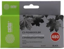 Картридж Cactus CS-PGI480XXLBK Black для Canon Pixma TS6140/TS8140/TS9140/TR8540