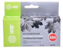 Картридж Cactus CS-PGI480XXLBK Black для Canon Pixma TS6140/TS8140/TS9140/TR8540