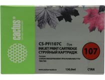 Картридж Cactus CS-PFI107C Cyan для Canon iPF670/680/685/770/780/785