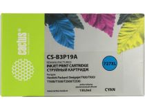 Картридж Cactus CS-B3P19A (№727XL) Cyan для HP DesignJet T920/1500/2500 (восстановлен из б/у)