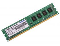 Patriot PSD34G1600L81 DDR3 DIMM 4Gb  PC3-12800  CL11