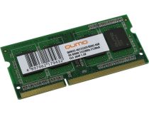 QUMO QUM3S-4G1333С(L)9 DDR3 SODIMM 4Gb PC3-10600  CL9 (for NoteBook)
