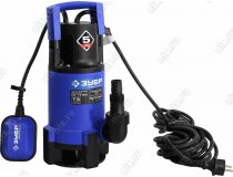 ЗУБР Профессионал НПГ-Т3-900 Насос погружной для грязной воды (900Вт, 240л/мин, 8.5м, шнур 10м)