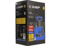 ЗУБР Профессионал НПГ-Т3-750 Насос погружной для грязной воды (750Вт, 230л/мин, 8м, шнур 10м)