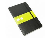 Блокнот Moleskine CLASSIC SOFT QP618 Large 130х210мм 192стр. нелинованный мягкая обложка черный