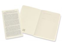 Блокнот Moleskine VOLANT QP713B41M17 Pocket 90x140мм 80стр. нелинованный мягкая обложка синий/желтый янтарный (2шт)