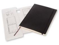 PROPFNT4SBK Блокнот Moleskine PROFESSIONAL SOFT PROPFNTB4SBK XLarge 190х250мм 192стр. мягкая обложка черный