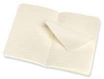 Блокнот Moleskine VOLANT QP711F16B24 Pocket 90x140мм 80стр. линейка мягкая обложка оранжевый/голубой (2шт)