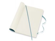 Блокнот Moleskine CLASSIC SOFT QP618B35 Large 130х210мм 192стр. нелинованный мягкая обложка голубой
