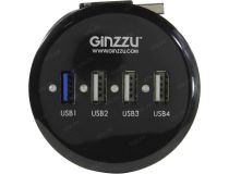 Ginzzu GR-314UB 1-port USB3.0 + 3-port USB2.0 Hub