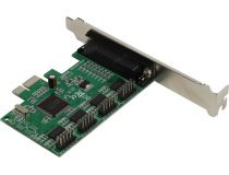 Orient XWT-PE4S1PV2 (RTL) PCI-Ex1, Multi I/O, 4xCOM9M, 1xLPT25F
