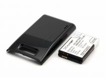 Усиленный аккумулятор для LG P705 Optimus L7 (черная крышка)