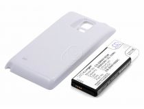 Усиленный аккумулятор для Samsung Galaxy Note 4 (белый)