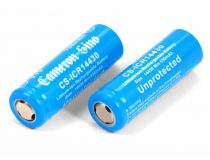 Аккумуляторы типа 14430 (650mAh, Li-ion) 2 штуки