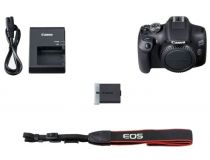 Canon EOS 2000D Black EF-S 18-55 III KIT (24.1Mpx,29-88mm,3x,F3.5-5.6,JPG/RAW,SDXC,3.0 ,WiFi,USB,HDMI,Li-Ion)