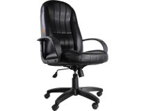  1180276 Офисное кресло Chairman 685 кож.зам. чёрный