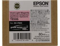 Картридж T8506 C13T850600 Vivid Light Magenta для Epson SureColor SC-P800