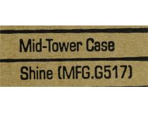 Miditower GameMax SHINE  ATX без БП