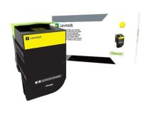 80C0S40 Lexmark 800S4 Yellow Standard Yield Toner Cartridge 2,000 pages