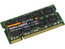 QUMO QUM2S-2G800T6 DDR2 SODIMM 2Gb  PC2-6400 CL6 (for NoteBook)