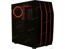 Miditower Aerocool KLAW Klaw-G-BK-v1 Black ATX без БП, с окном