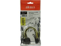 Akasa  AK-CBPW19-15 Переходник питания 2xSATA- 6/8pin