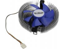 PCCooler E90M Cooler (4пин, 775/1155, 18дБ, 1200-2000 об/мин, Al)