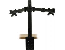 ONKRON D221E Настольный кронштейн для 2-х мониторов (VESA75/100, 10-32 , 2x10кг)