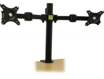 ONKRON D221E Настольный кронштейн для 2-х мониторов (VESA75/100, 10-32 , 2x10кг)
