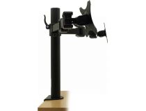 ONKRON D221E Настольный кронштейн для 2-х мониторов (VESA75/100, 10-32 , 2x10кг)