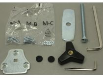 ONKRON G100 Black Настольный кронштейн для монитора (VESA75/100, 13-32 , 1-9кг)