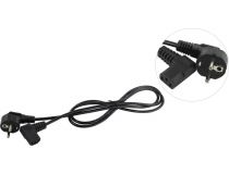 Telecom TP021DA-IEC320-C13/SHM-BK-1.8м Кабель компьютер - розетка 220V 1.8м Европейский стандарт, Г-образный