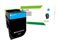 80C8HCE Lexmark Lexmark 808HCE Cyan High Yield Toner Cartridge 3,000 pages CX410 , CX510