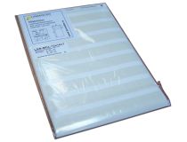 Lanmaster LAN-MCL-50x25x19 Маркер самоламинирующиеся для печати (12 шт/лист, цена за 1 лист)