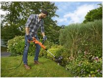 Триммер электрический Black & Decker BESTE630-QS 550Вт неразбор.штан. реж.эл.:леска