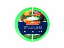 Patriot Starline 805201061 Леска для триммеров (d=2.4мм, 15м)
