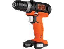 LD12SP-RU Дрель-шуруповерт Black & Decker BDCDD12USB-XJ аккум. патрон:быстрозажимной
