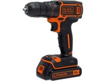 Дрель-шуруповерт Black & Decker BDCDC18K-QW аккум. патрон:быстрозажимной