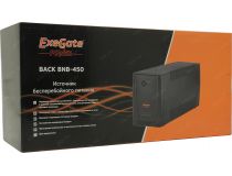 UPS 450VA Exegate Power  BNB-450 Black  EP279215RUS 