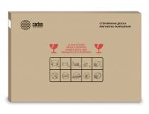 Cactus CS-GBD-90x120-TR Доска стеклянная прозрачная 90x120см