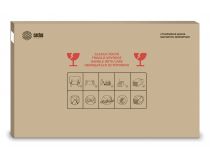 Cactus CS-GBD-65x100-TR Доска стеклянная маркерная 65x100см