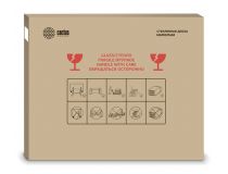 Cactus CS-GBD-65x100-TR Доска стеклянная маркерная 65x100см