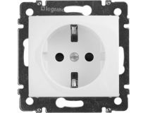 Legrand 774421 Розетка силовая (16А, 2К+З, внут., без рамки, белая)