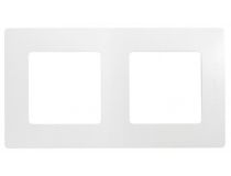 Legrand 672502 Рамка 2п БЕЛ ETIKA