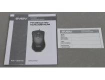 SVEN Gaming Optical Mouse RX-G940 Black  (RTL) USB 6btn+Roll